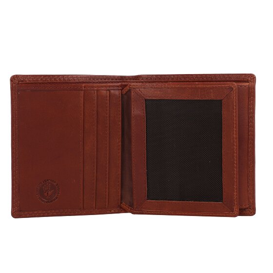 Greenburry Vintage Portemonnee RFID-bescherming Leder 9.5 cm
