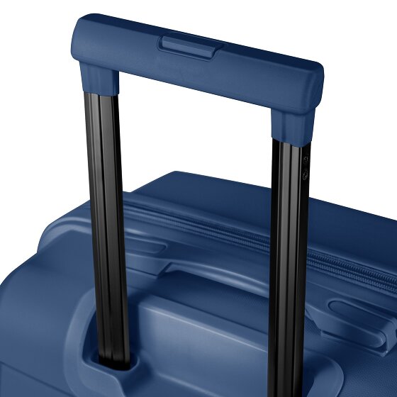 d&n South Dakota 4 wielen Trolley M 66 cm met uitbreidingsplooi