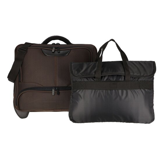 Dermata 2 wielen Bedrijfswagen 41 cm Laptop compartiment