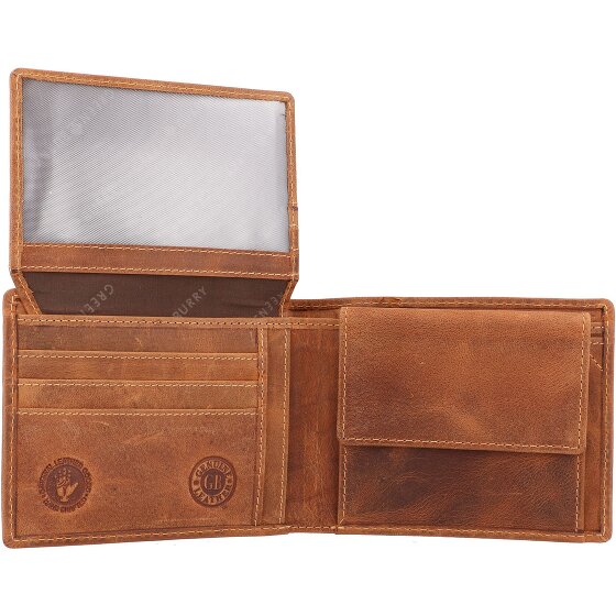 Greenburry Vintage Portemonnee Leer 12 cm