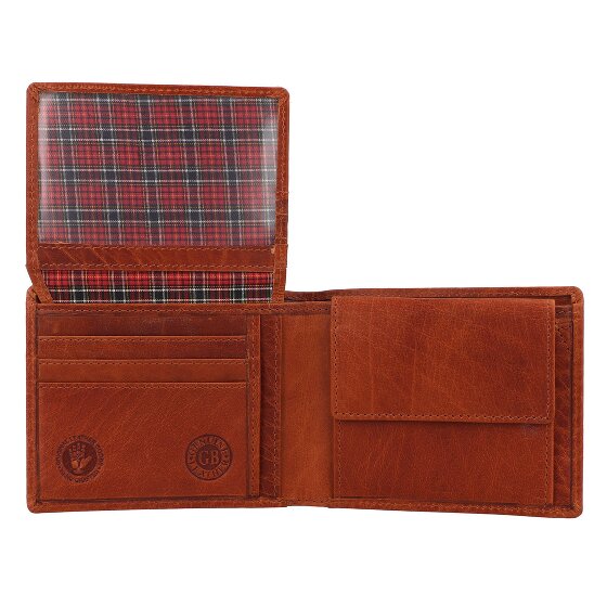 Greenburry House of Norway Portemonnee RFID-bescherming Leer 12 cm