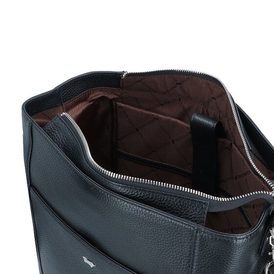 Braun Büffel Hanna Schoudertas Leer 34 cm Laptop compartiment