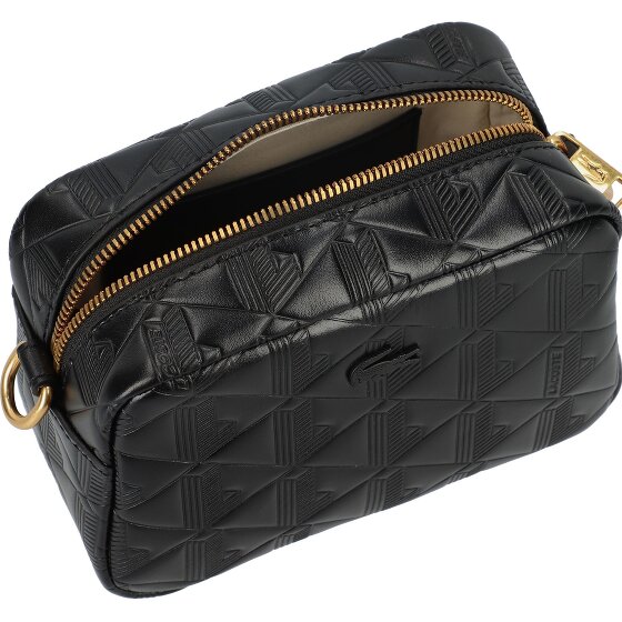 Lacoste Maheki Mini tas Schoudertas S Leer 18 cm