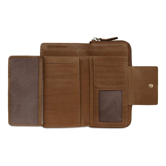 bugatti Fabia Portemonnee RFID-bescherming Leer 18 cm