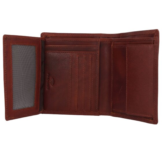 Jack Kinsky Risör Portemonnee RFID-bescherming Leer 11 cm