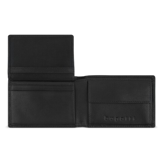 bugatti Black Magic Portemonnee Leer 10 cm