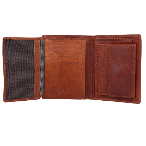 Spikes & Sparrow Portemonnee RFID Leer 10 cm