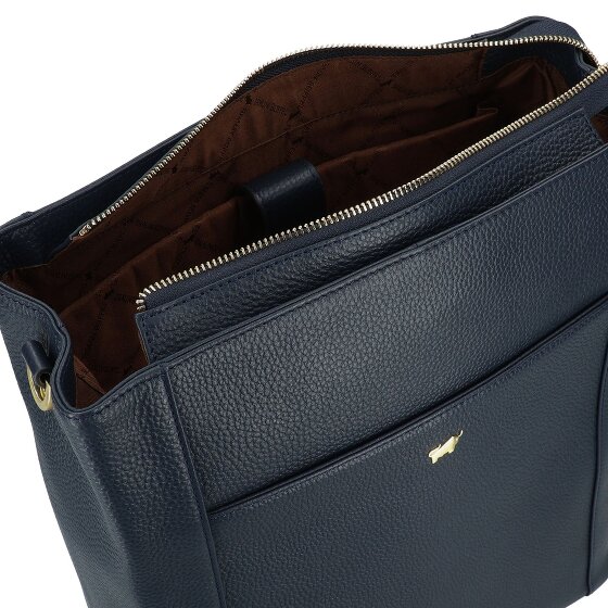 Braun Büffel Hanna Schoudertas Leer 34 cm Laptop compartiment