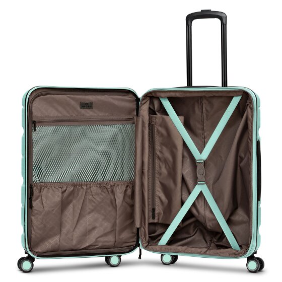 Franky Munich 4.0 4-wiel trolley M 66 cm met uitbreidingsplooi