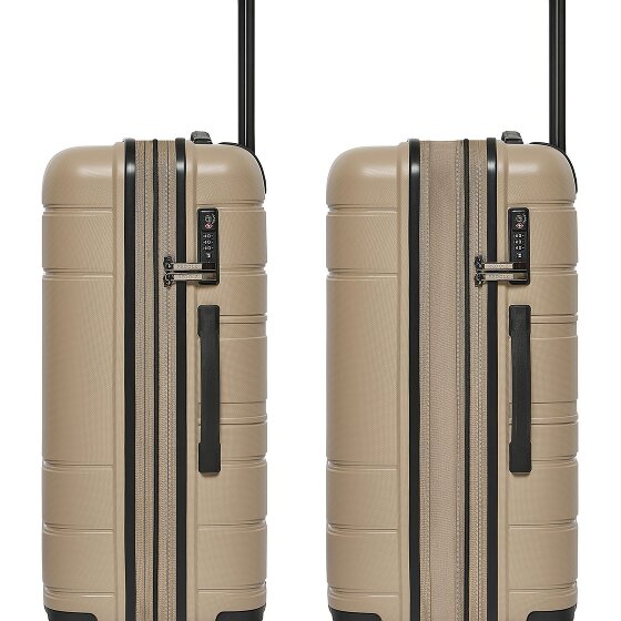 Redolz Essentials 11 4 wielen Trolley 66 cm met uitbreidingsplooi