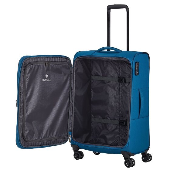 Travelite Chios 4 wielen Kofferset 3-delig met uitbreidingsplooi