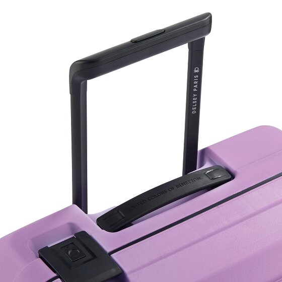 Delsey Paris x United Colors of Benetton Color Block Hardside 4-wiel cabine trolley 55 cm