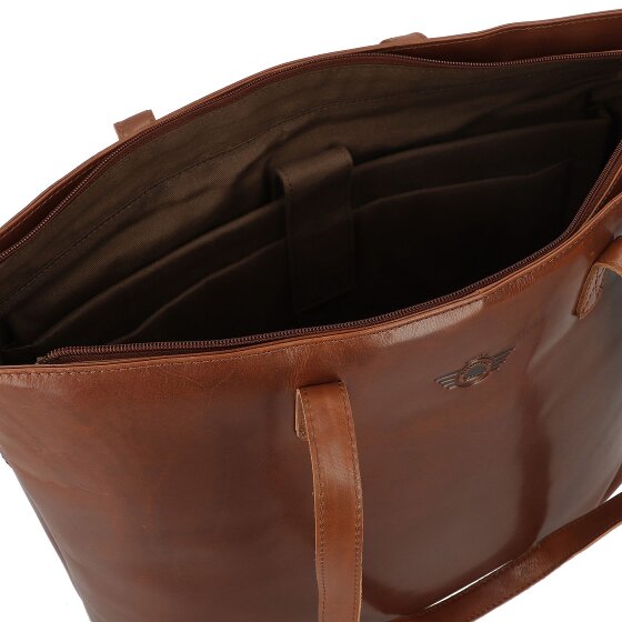 Greenburry Vintage Shopper Tas XXL Leer 47 cm Laptop compartiment