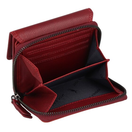 Jack Kinsky Portemonnee RFID-bescherming Leer 11 cm