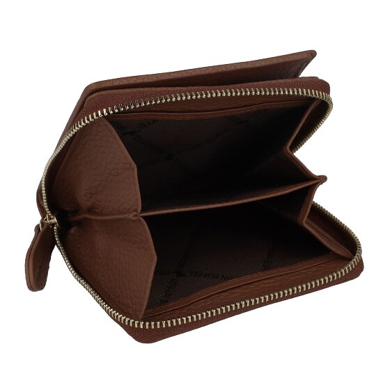 Braun Büffel Asti Portemonnee RFID-bescherming Leder 10 cm