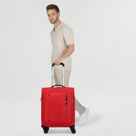 American Tourister Cloudrider 4 wielen Cabinewagen S 55 cm met uitbreidingsplooi