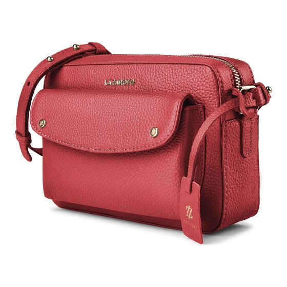 Lazarotti Bologna Leather Crossbody tas Leder 21 cm