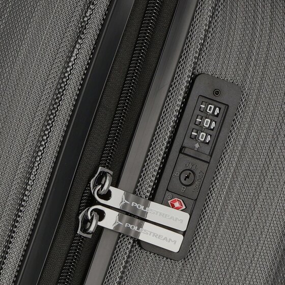 Polestream Moonrock 4 wielen Trolley 69 cm met uitbreidingsplooi