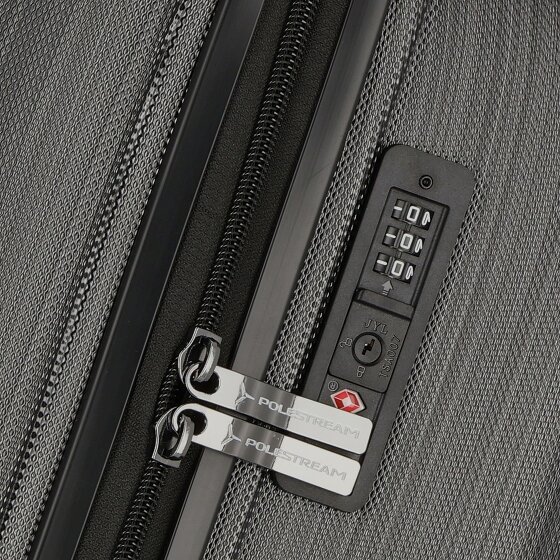 Polestream Moonrock 4 wielen Trolley 69 cm met uitbreidingsplooi