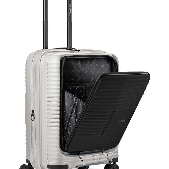 Redolz Essentials 17 2.0 4 wielen Cabinewagen 55 cm Laptopvak met uitbreidingsplooi