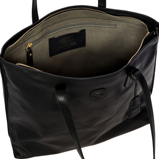 Bric's Volterra Schoudertas Leer 35 cm