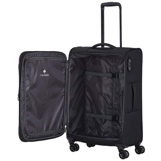 Travelite Chios 4 wielen Kofferset 3-delig met uitbreidingsplooi