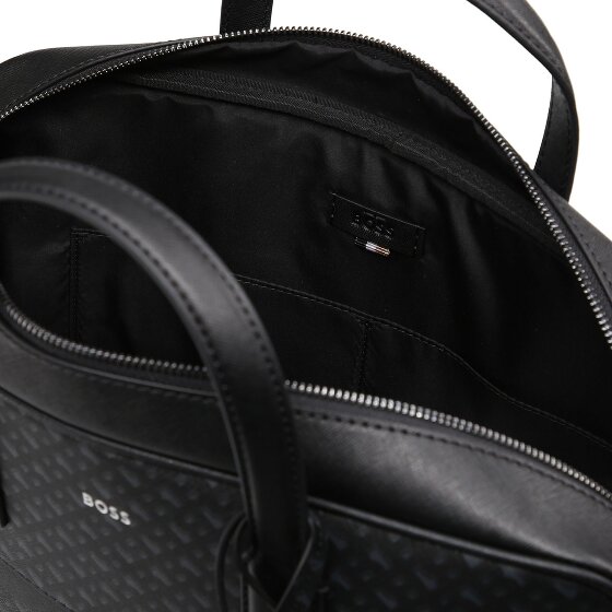Boss Zair Koffer Leer 38 cm Laptop compartiment