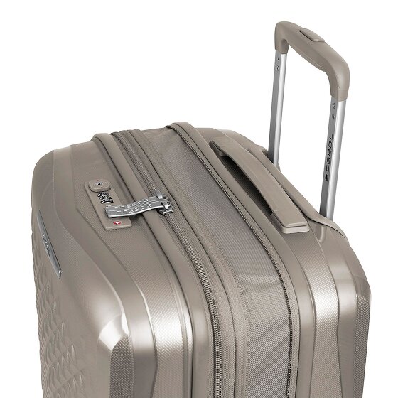 Gabol Queens 4 wielen Cabinewagen S 54 cm met uitbreidingsplooi