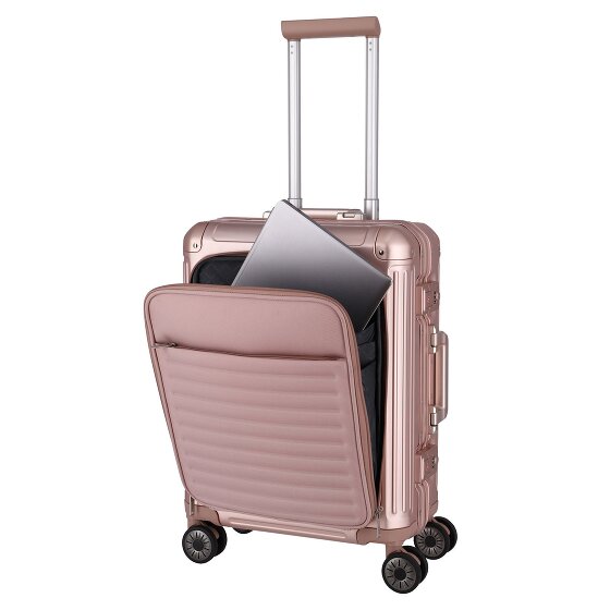 Travelite Next 4 wielen Cabinewagen 55 cm Laptop compartiment