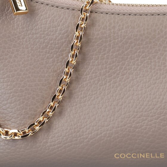 Coccinelle Aura Schoudertas Leer 21.5 cm
