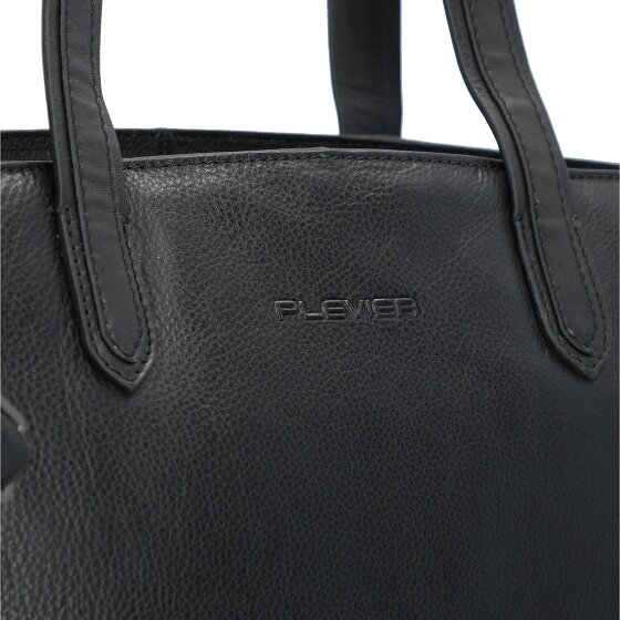 Plevier Power Shopper Tas Leer 41 cm Laptop compartiment
