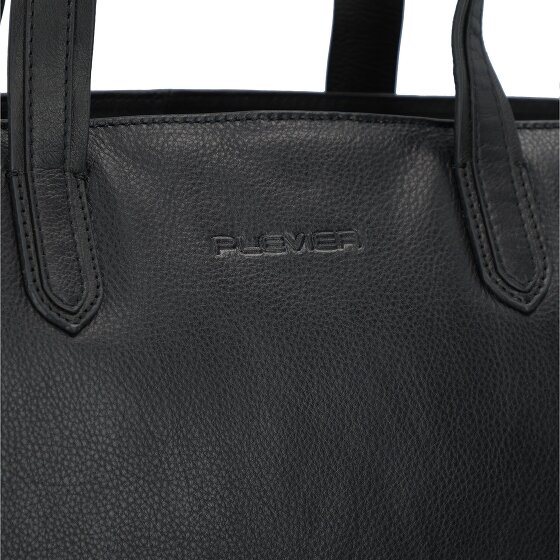 Plevier Power Shopper Tas Leer 31 cm Laptop compartiment