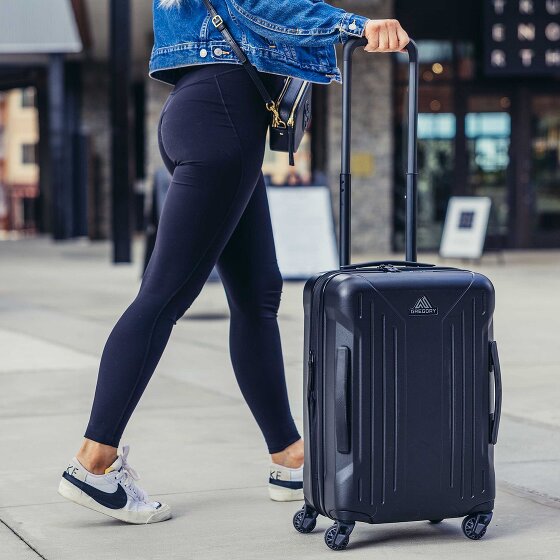 Gregory Quadro Pro 4 wielen Cabinewagen 55 cm met uitbreidingsplooi