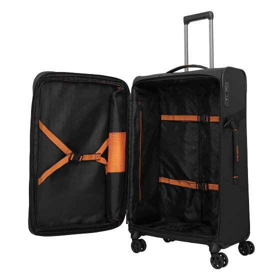 Travelite Briize 4 wielen Trolley L 78 cm met uitbreidingsplooi