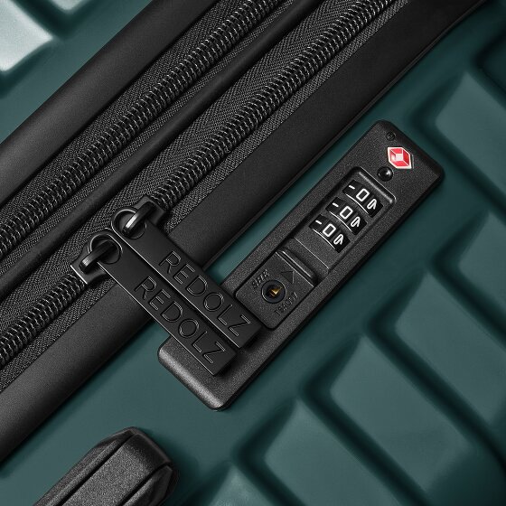 Redolz Essentials 18 4 wielen Kofferset 3-delig met uitbreidingsplooi