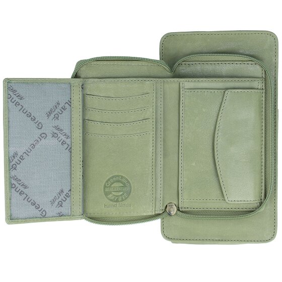 Greenland Nature Natuur Zacht Mobiel Tasje Portemonnee Leer 11 cm
