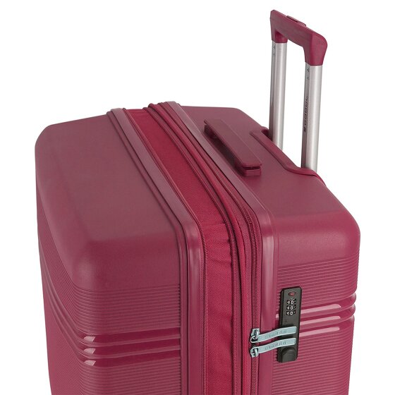 Gabol Saori 4 wielen Trolley M 66 cm met uitbreidingsplooi