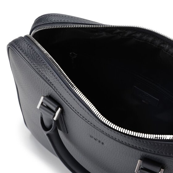 Boss New Crosstown Koffer Leer 38 cm Laptop compartiment