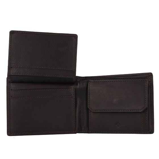 Samsonite Attack 2 Portemonnee RFID Leer 10,5 cm