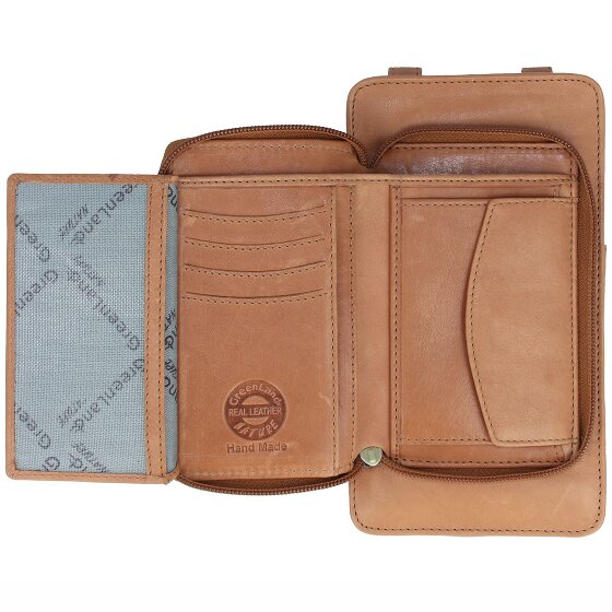 Greenland Nature Natuur Zacht Mobiel Tasje Portemonnee Leer 11 cm