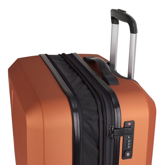 Gabol Montreal 4 wielen Trolley L 76 cm met uitbreidingsplooi