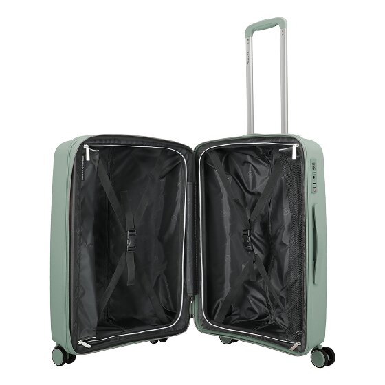 Travelite Tamaris x Travelite Voyaage 4 wielen Kofferset 3-delig met uitbreidingsplooi