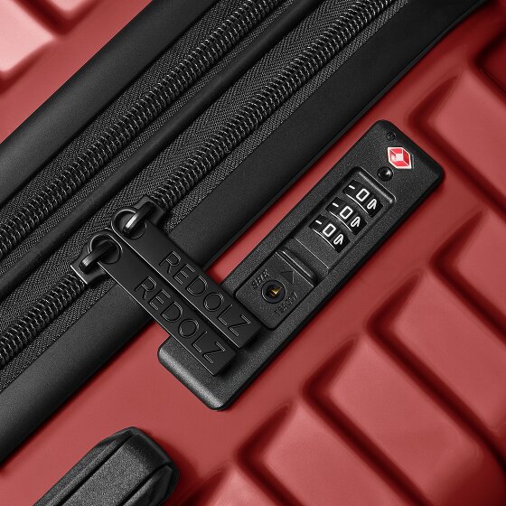 Redolz Essentials 18 4 wielen Trolley 76 cm met uitbreidingsplooi