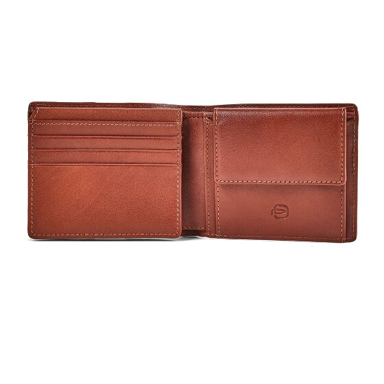 Piquadro Victor Portemonnee RFID-bescherming Leder 11 cm