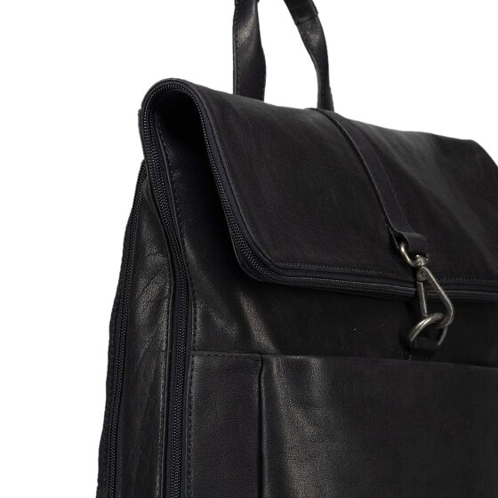 Jost Glasgow Dagrugzak RFID-bescherming Leder 42 cm Laptopvak