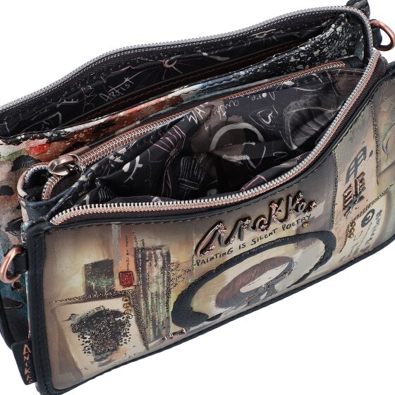 Anekke Shoen Black Schoudertas 21 cm