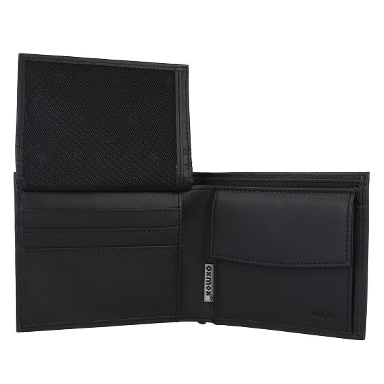 oxmox Leather Portemonnee RFID-bescherming Leer 12 cm