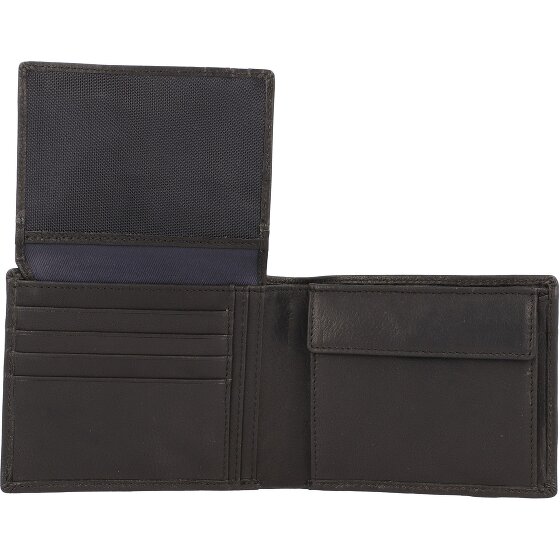 bugatti Geweven portefeuille leer 13 cm