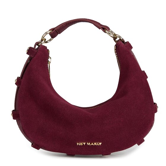 Hey Marly Lifetime Sister Suede Schoudertas Leer 25 cm