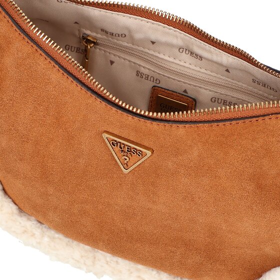 Guess Amita Schoudertas Leer 24 cm
